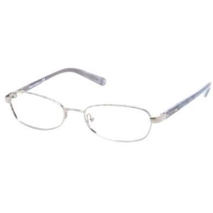 Tory Burch GLASS Frames ONLY TY1021 Silver Blue Iridescent Luxury Designer #601